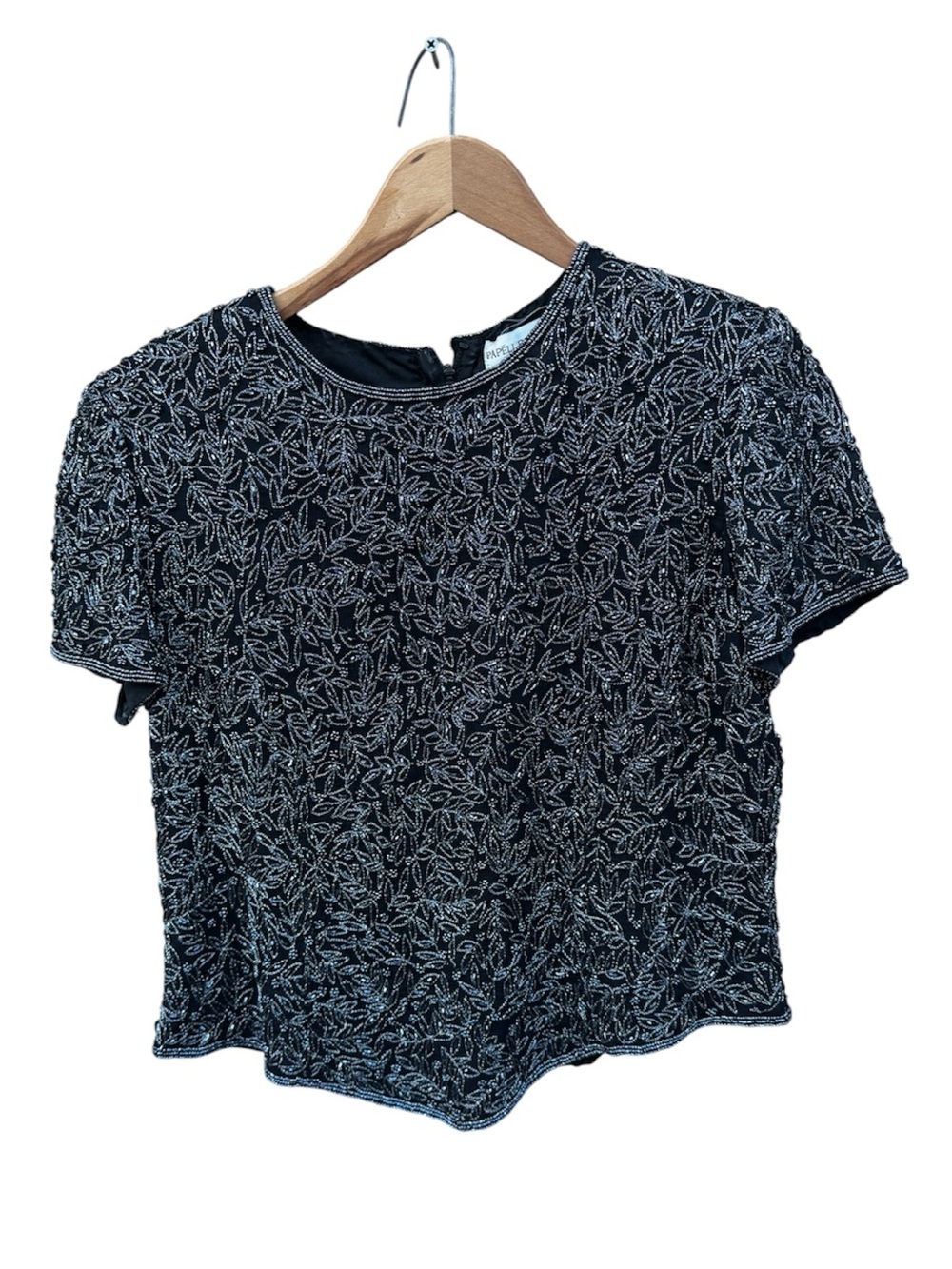 Elegant Papell Boutique Vintage Beaded Top
